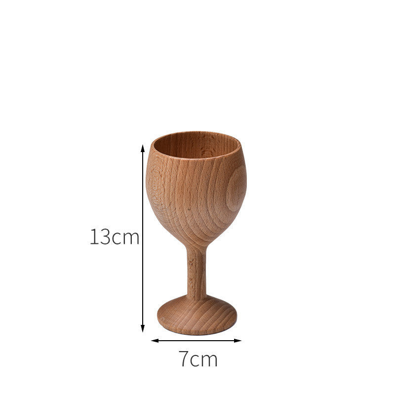 Handmade natural wood glasses, one of a kind