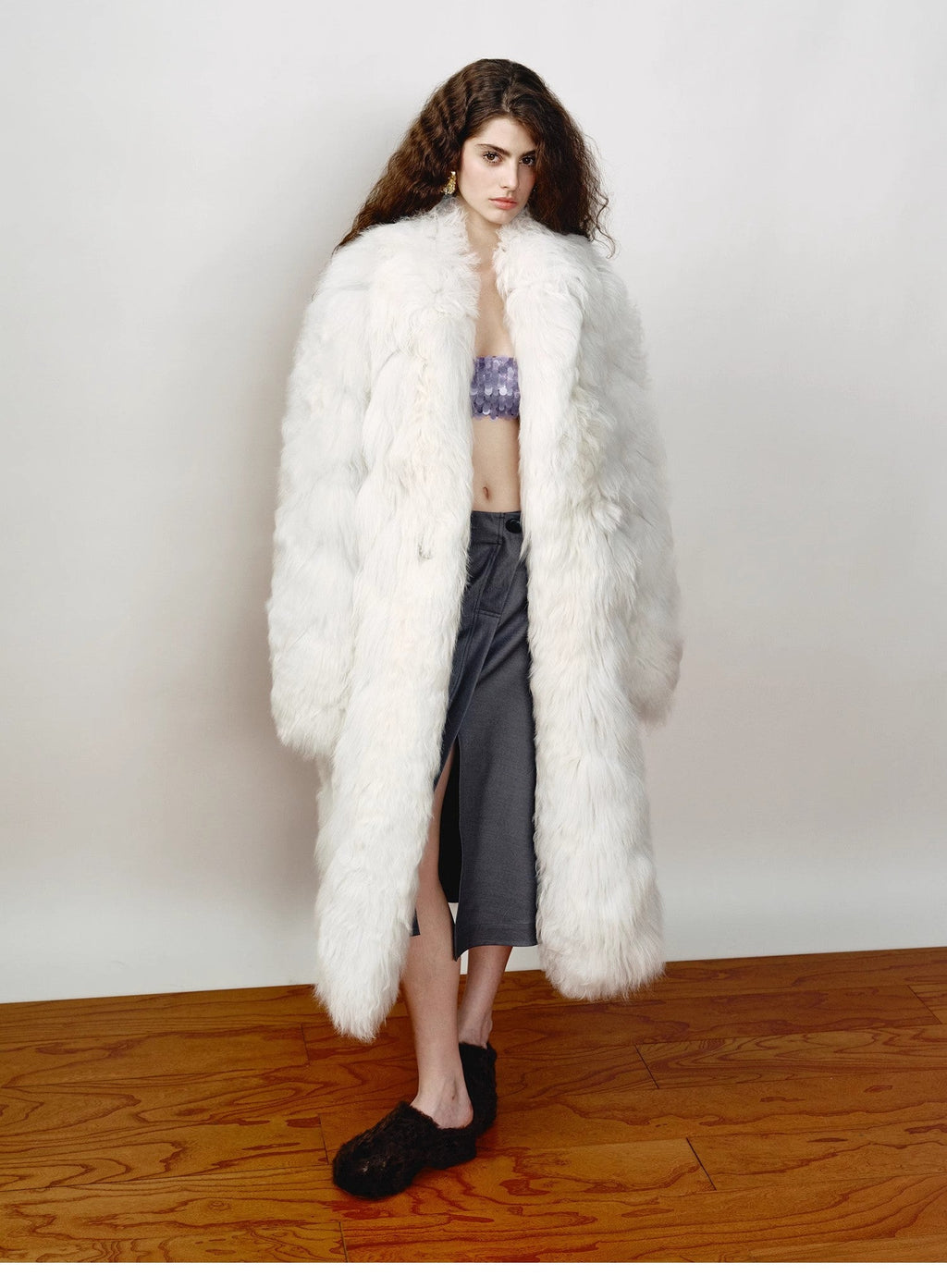 Fur-lined clogs – FF × JW collaboration | Urban elegance &amp; natural comfort