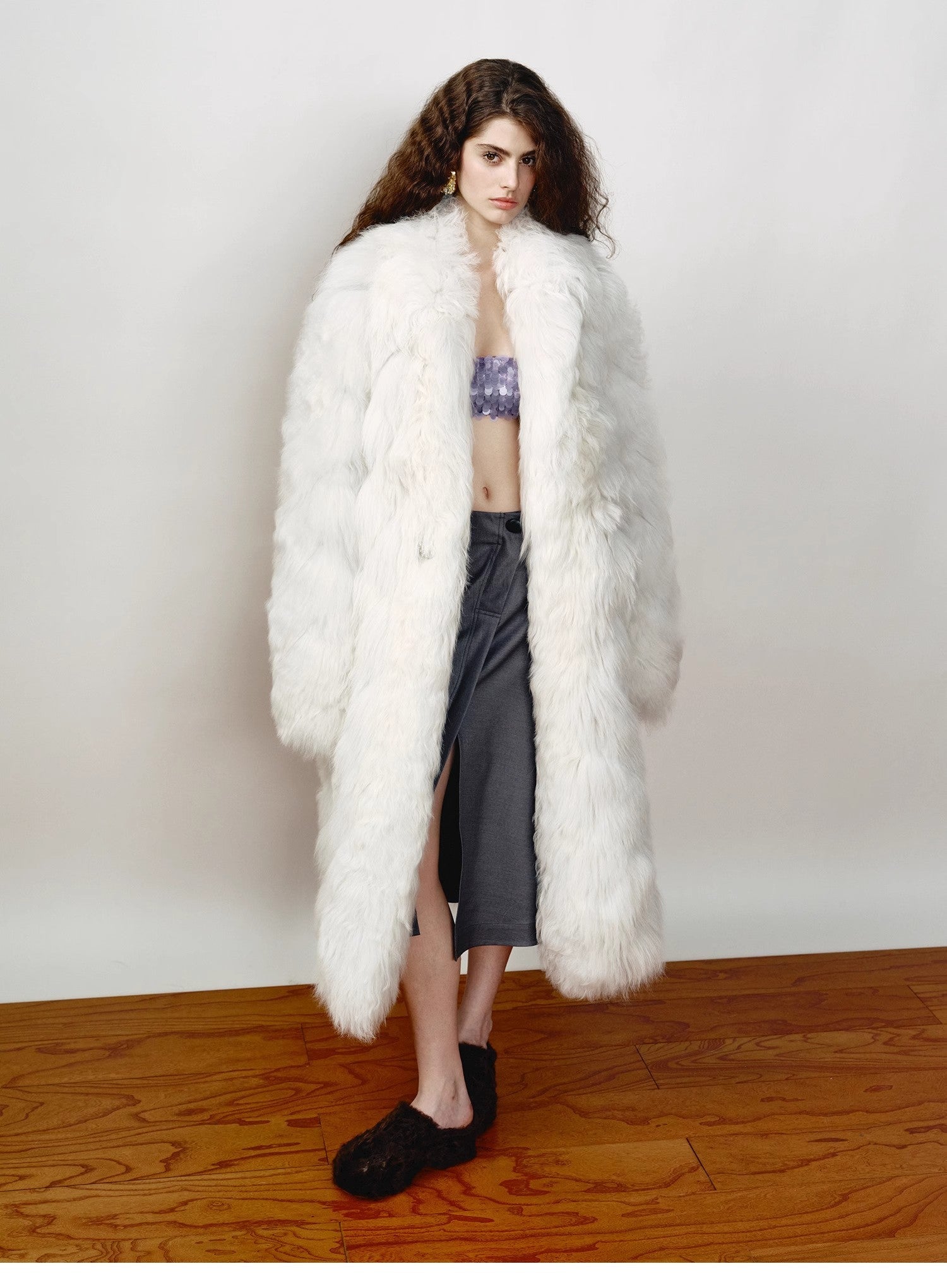 Fur-lined clogs – FF × JW collaboration | Urban elegance &amp; natural comfort