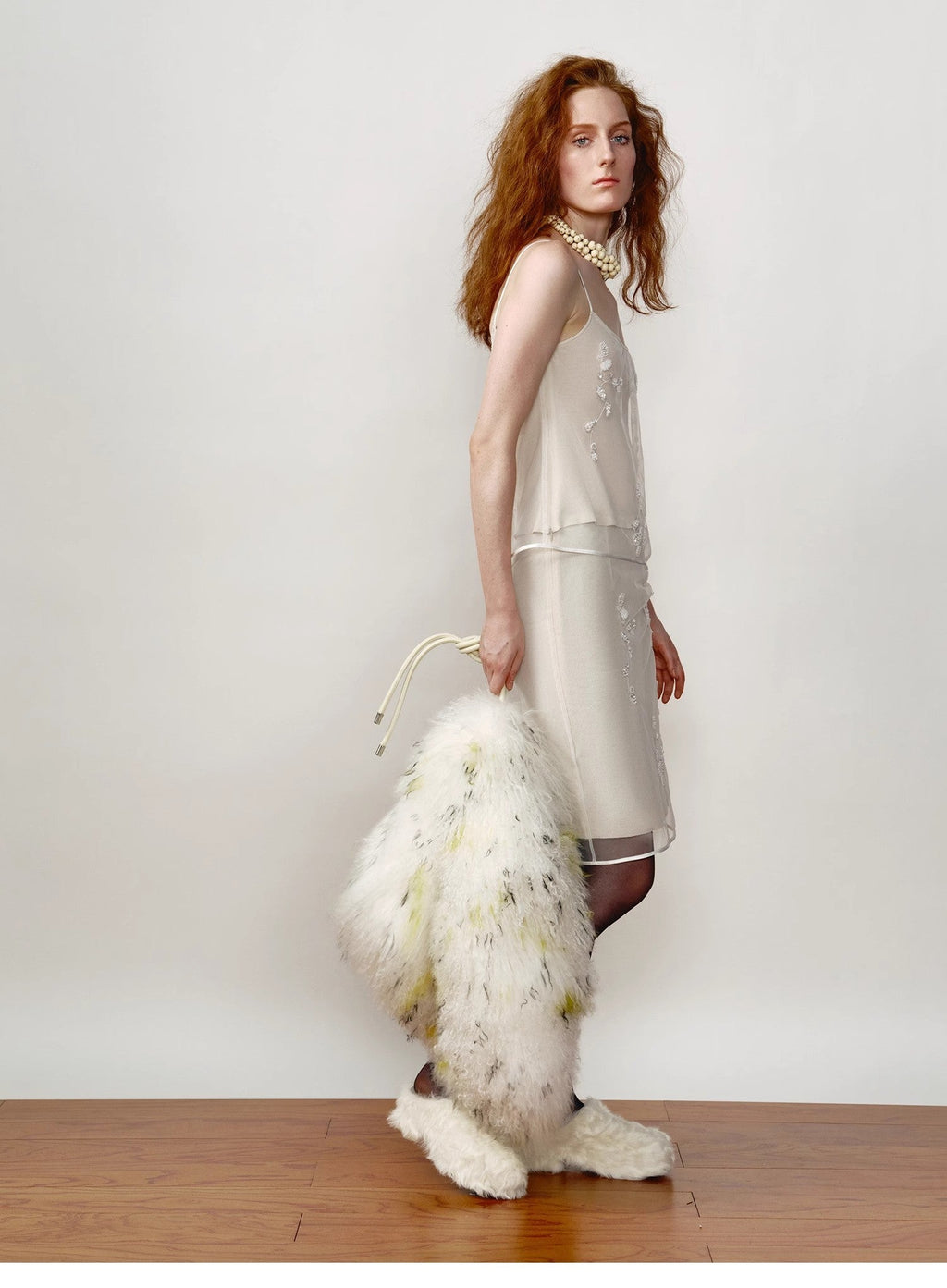 Fur-lined clogs – FF × JW collaboration | Urban elegance &amp; natural comfort