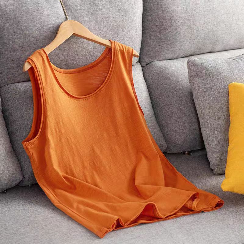 Vintage Cotton and Bamboo Tank Top - Versatile Eco-Friendly Underwear