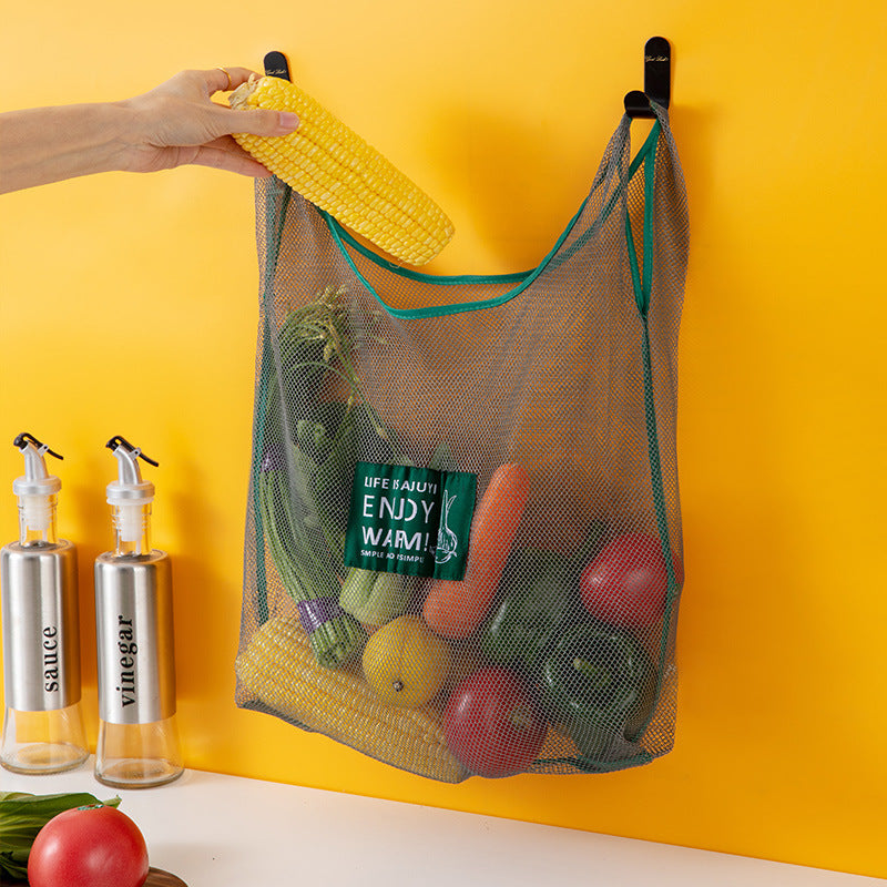 Reusable mesh shopping bag – Zero waste fruit and vegetable bag