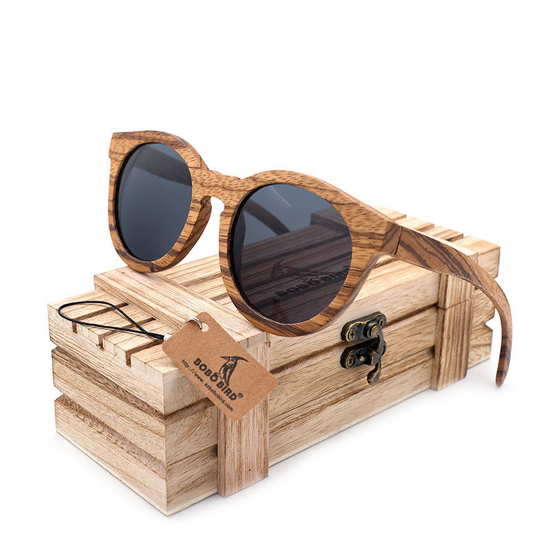Eco-friendly wooden glasses