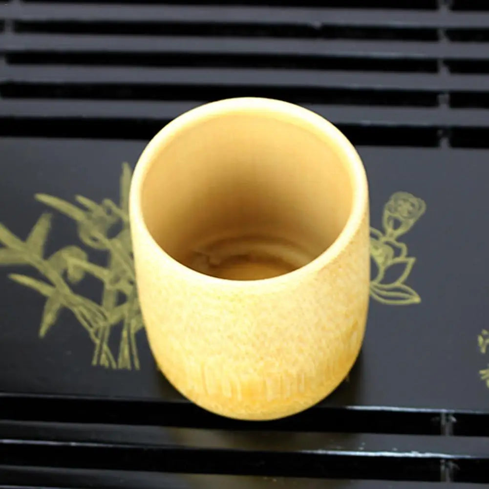 Handmade bamboo cup