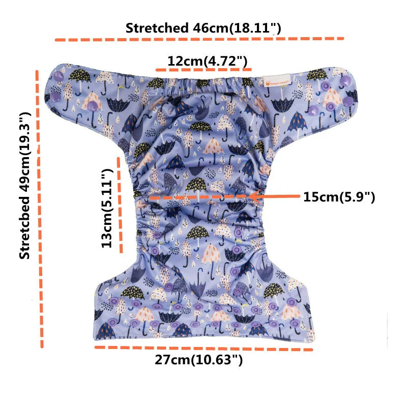 Couches lavable en bambou