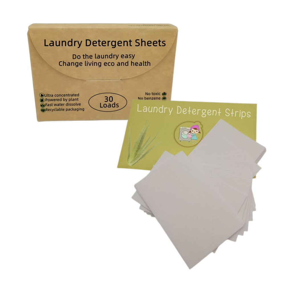 Eco-friendly 5-in-1 laundry sheets – Natural lavender – Zero plastic 🌸