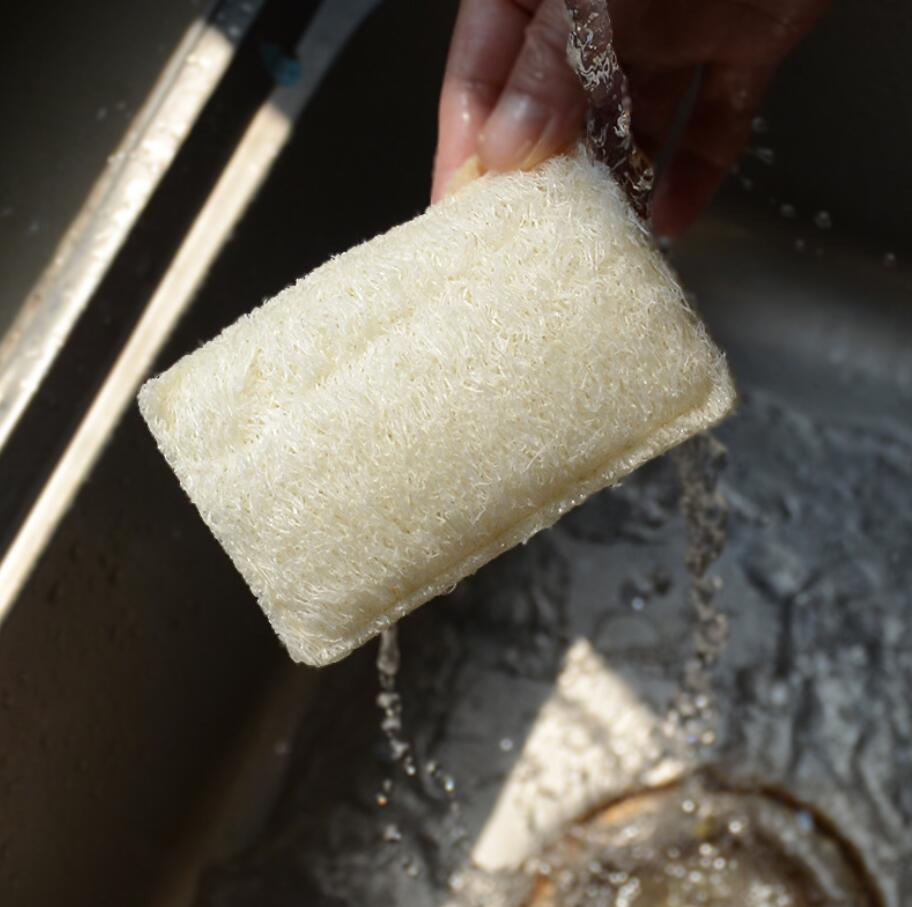 Vegetable loofah kitchen sponge