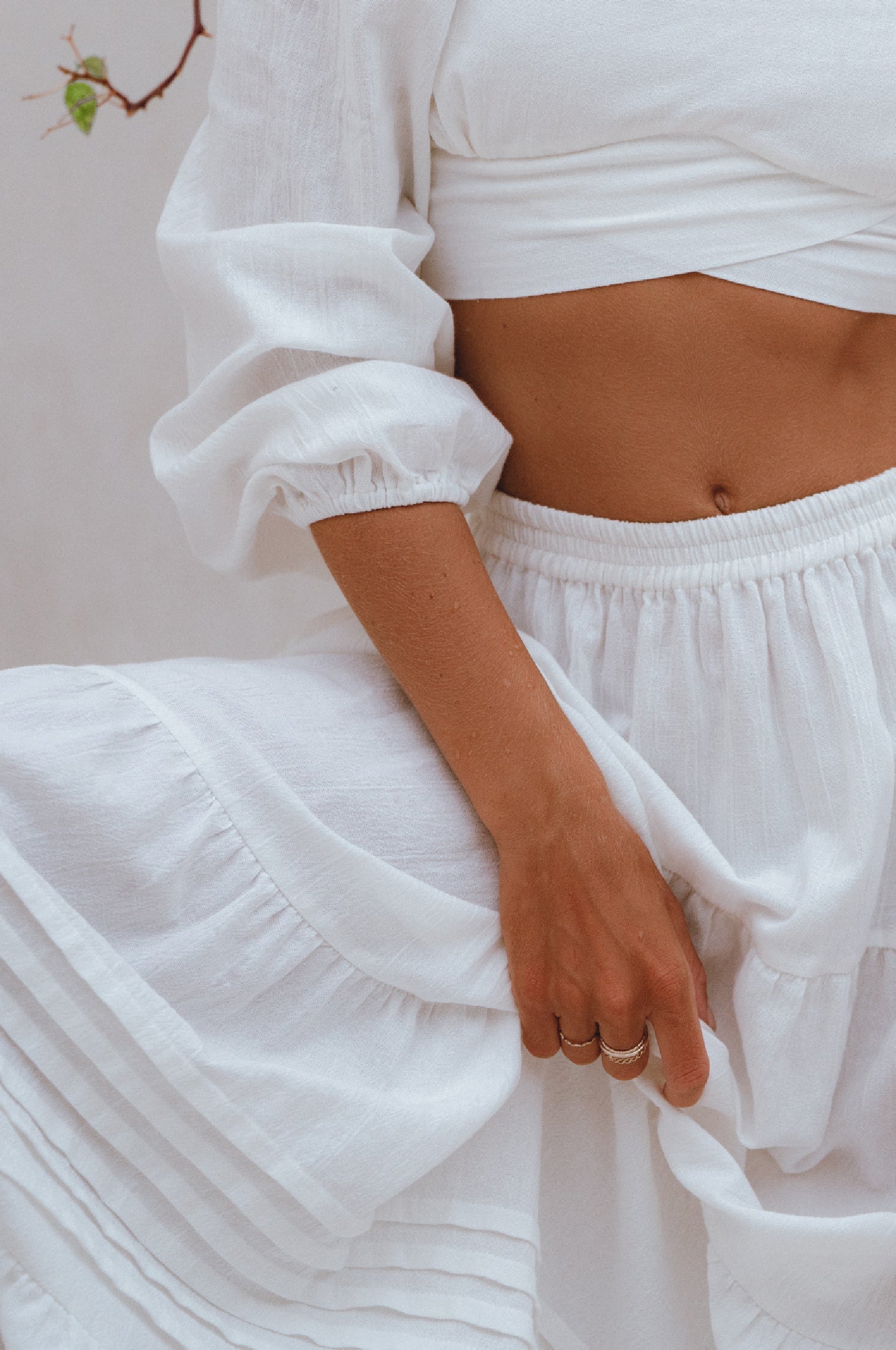 Mumbai Maxi Linen Skirt-4