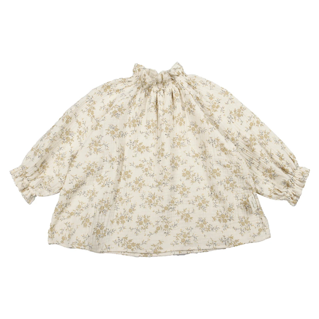 Floral dress for baby girl – 100% organic cotton