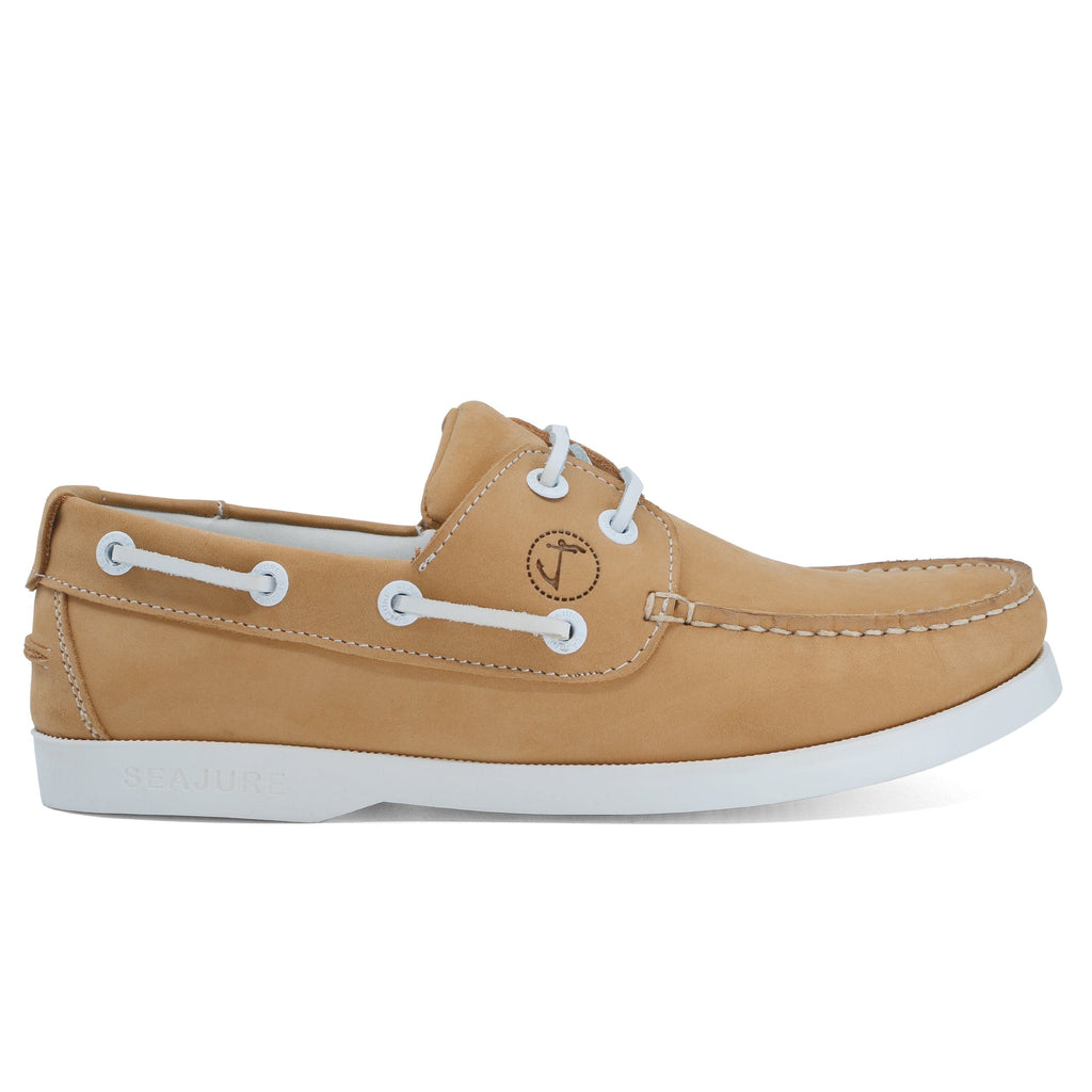 Chaussures Femme en Nubuck Camel – Collection Noordhoek | Green & Chic  Women Boat Shoe Noordhoek